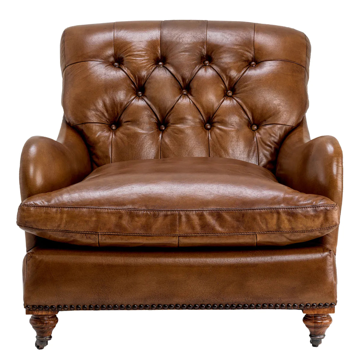 Club Chair Caledonian - Tobacco Leather