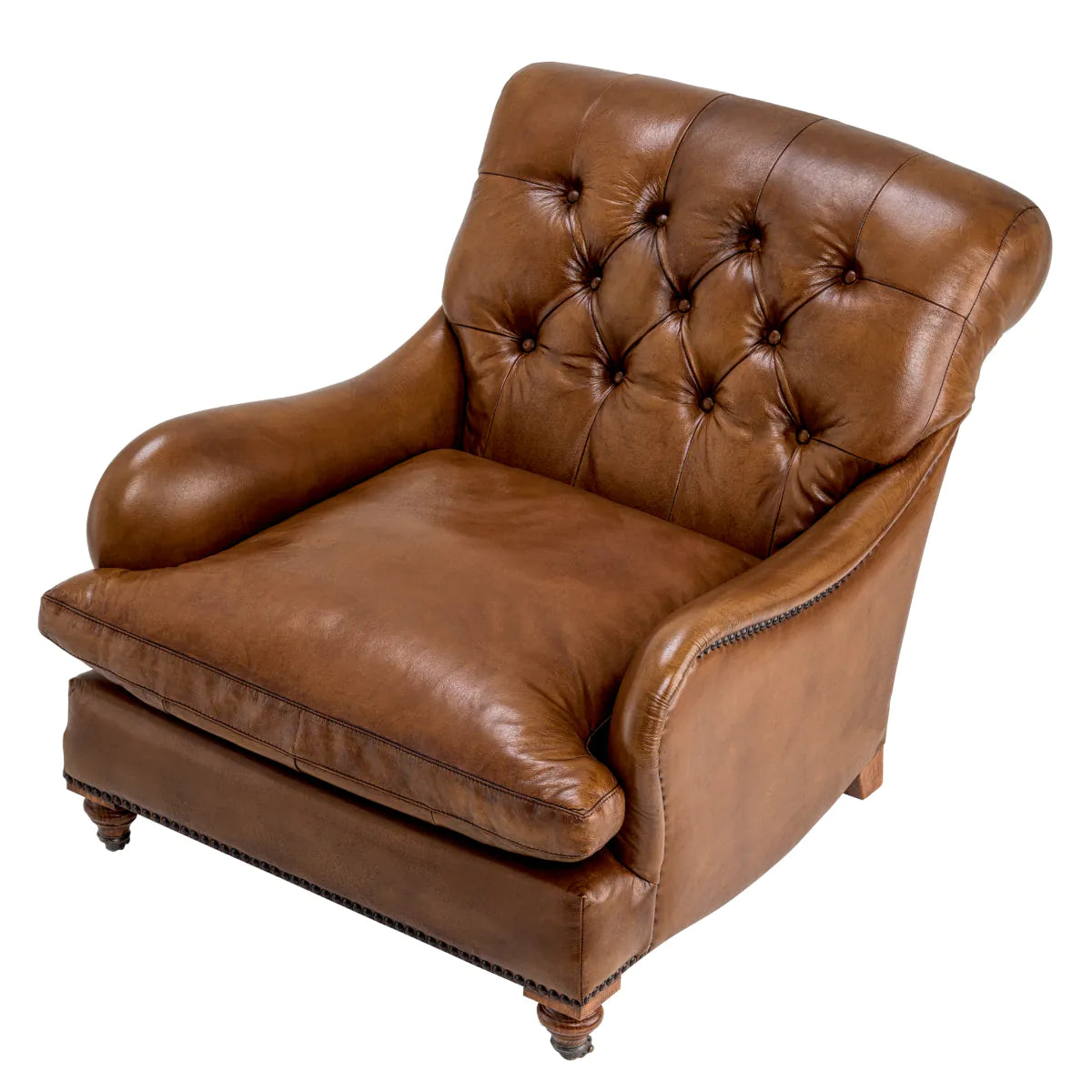 Club Chair Caledonian - Tobacco Leather