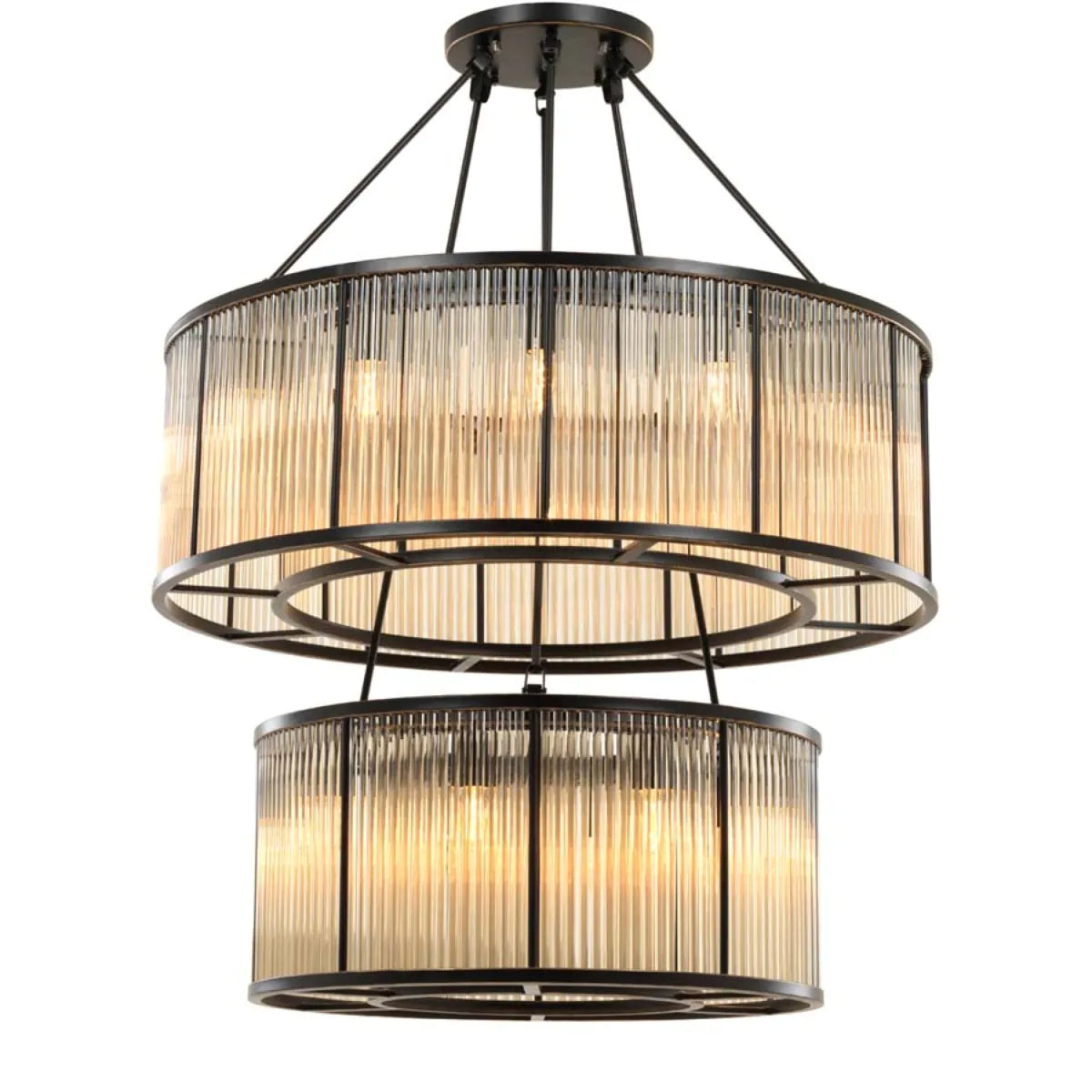 Chandelier Bernardi - Bronze Highlight Finish