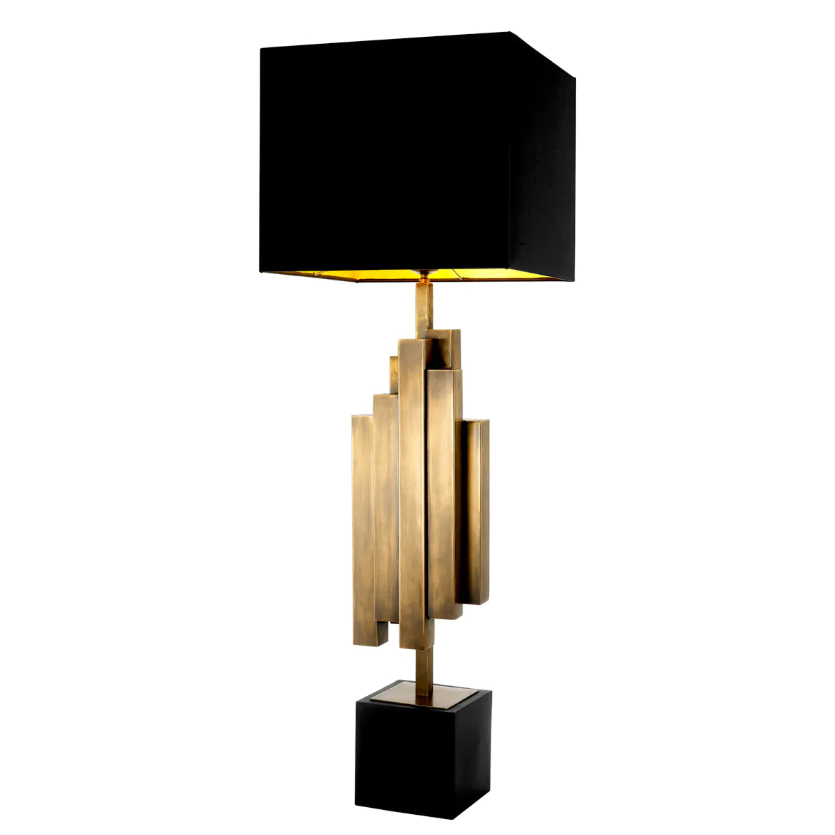 Table Lamp Beau Rivage - Vintage Brass Finish