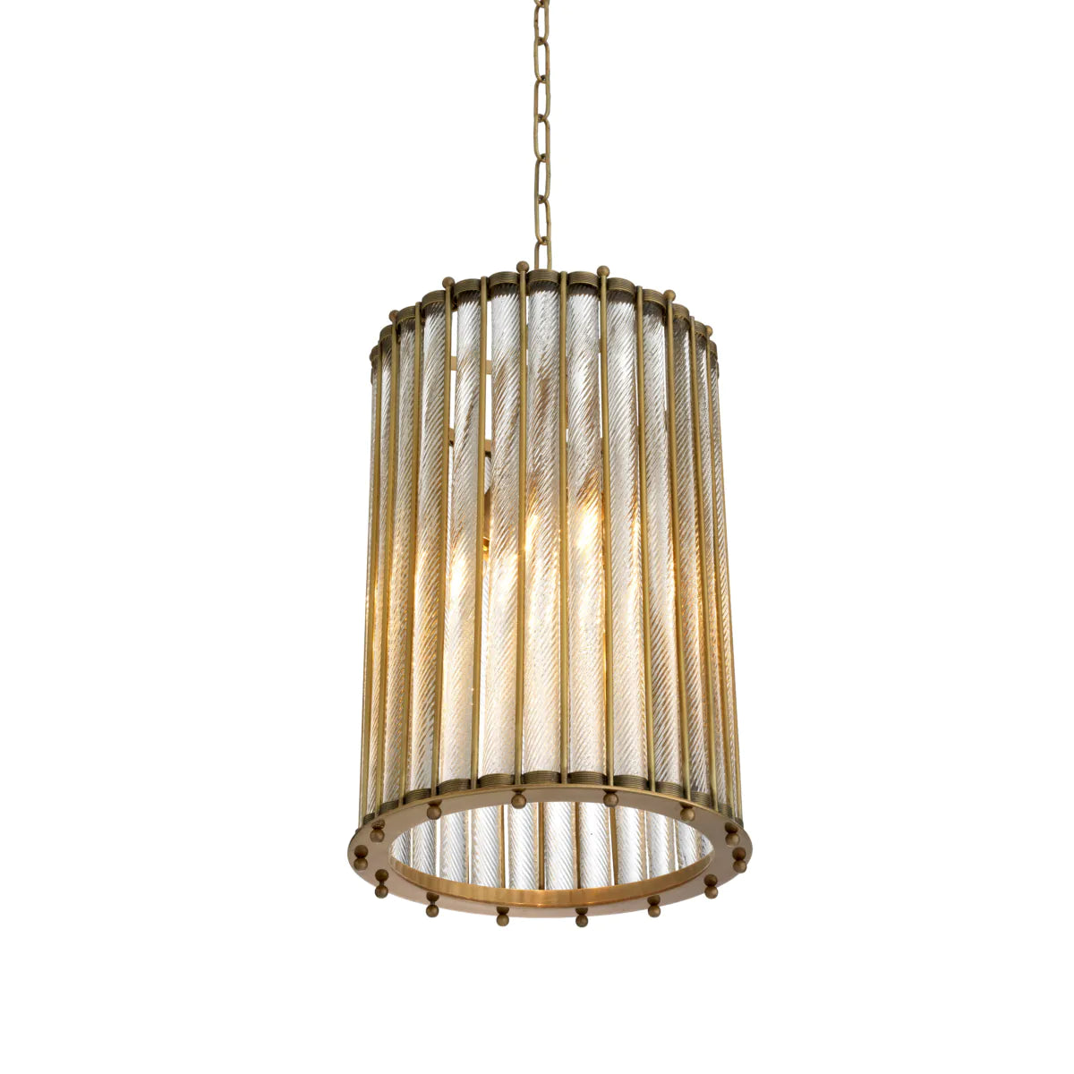 Lantern Tiziano - Antique Brass Finish