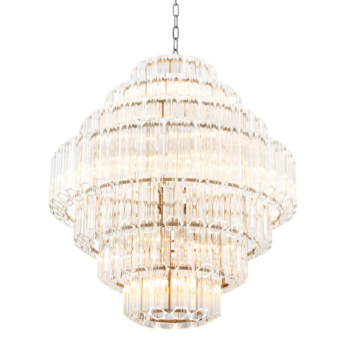 Chandelier Vittoria L - Clear Glass