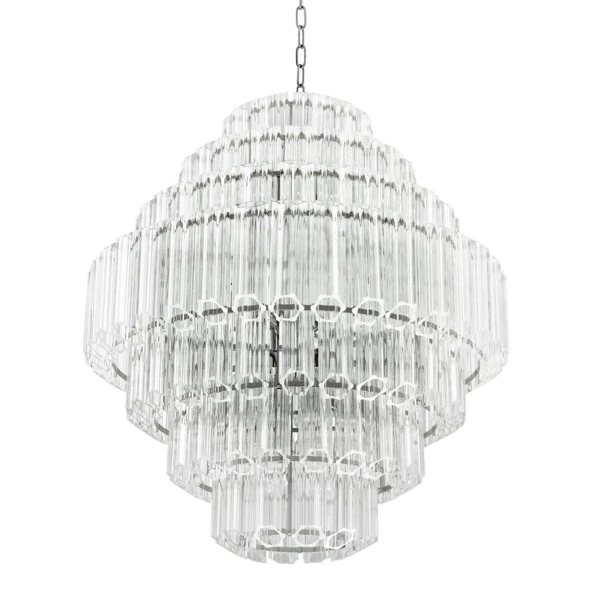 Chandelier Vittoria L - Clear Glass