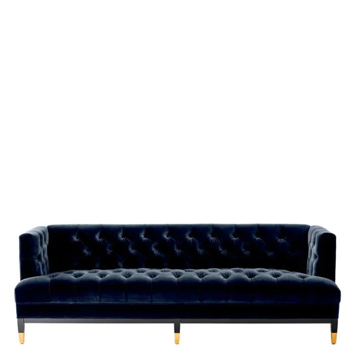 Sofa Castelle - Savona Midnight Blue Velvet