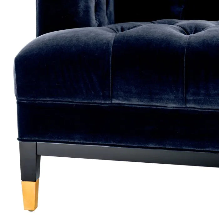 Sofa Castelle - Savona Midnight Blue Velvet