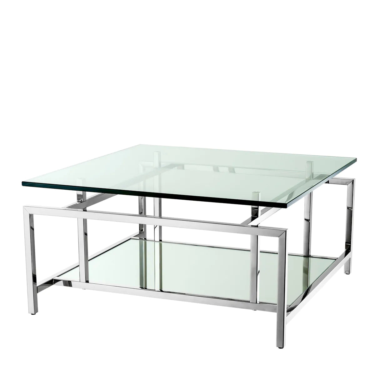 Coffee Table Superia - Polished Stainless Steel