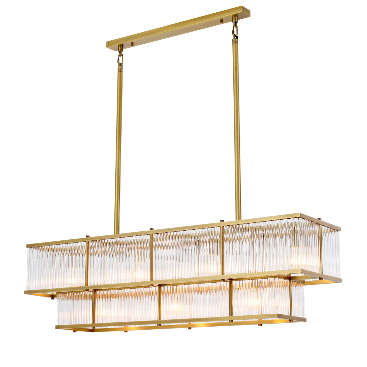 Chandelier Le Marais - Antique Brass Finish