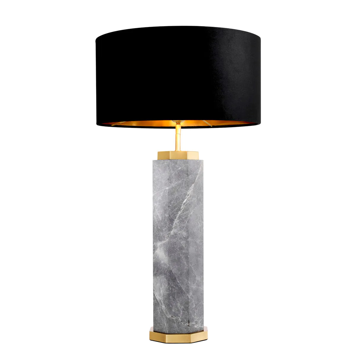 Table Lamp Newman - Grey Marble