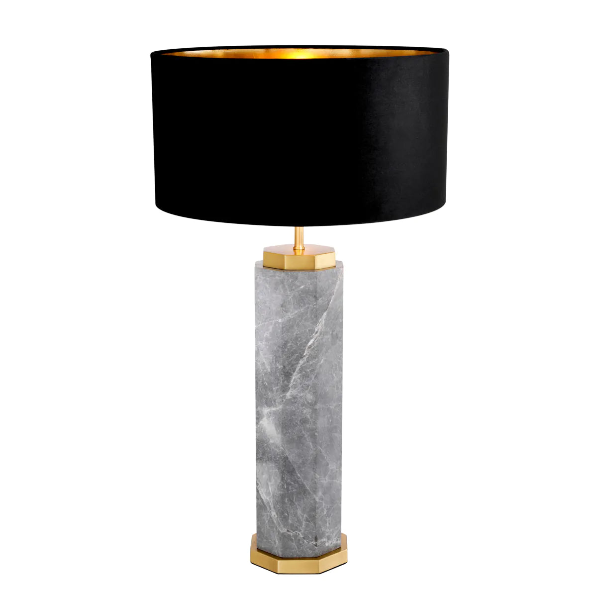 Table Lamp Newman - Grey Marble