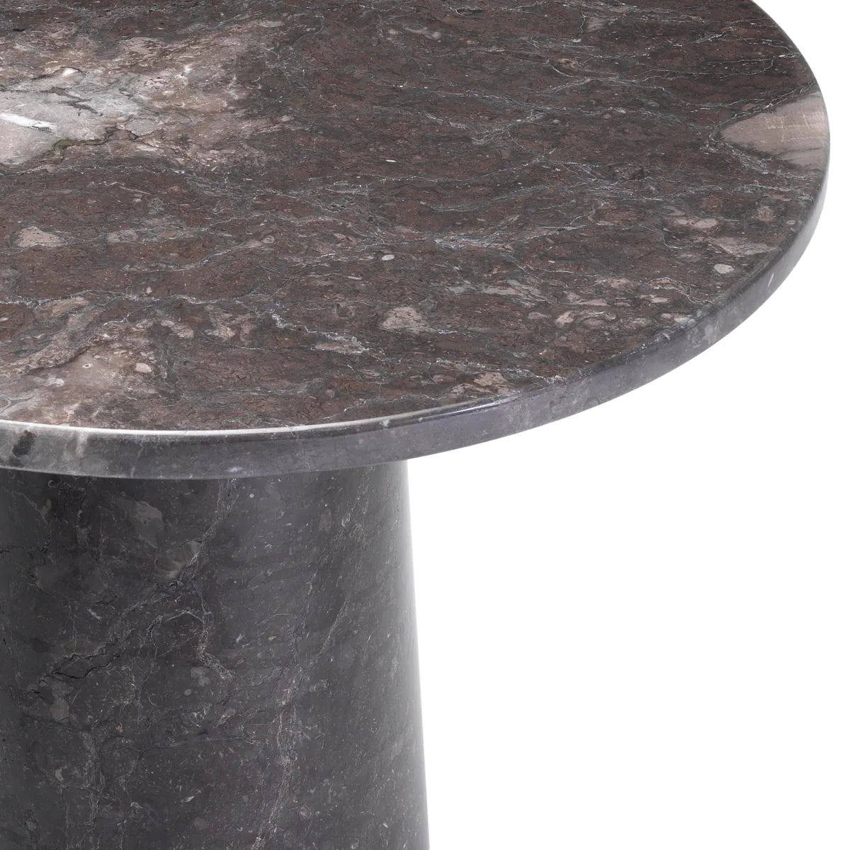 Side Table Terry - Grey Marble