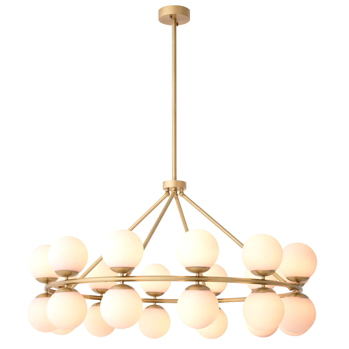 Chandelier Hutchinson - Antique Brass Finish