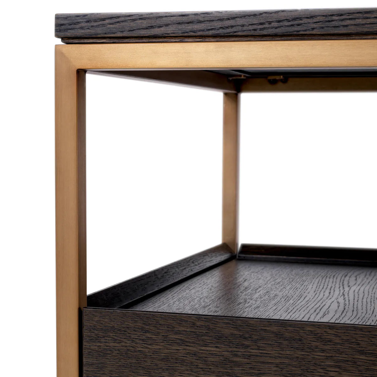 Tv Cabinet Parker S - Mocha Straight Oak Veneer