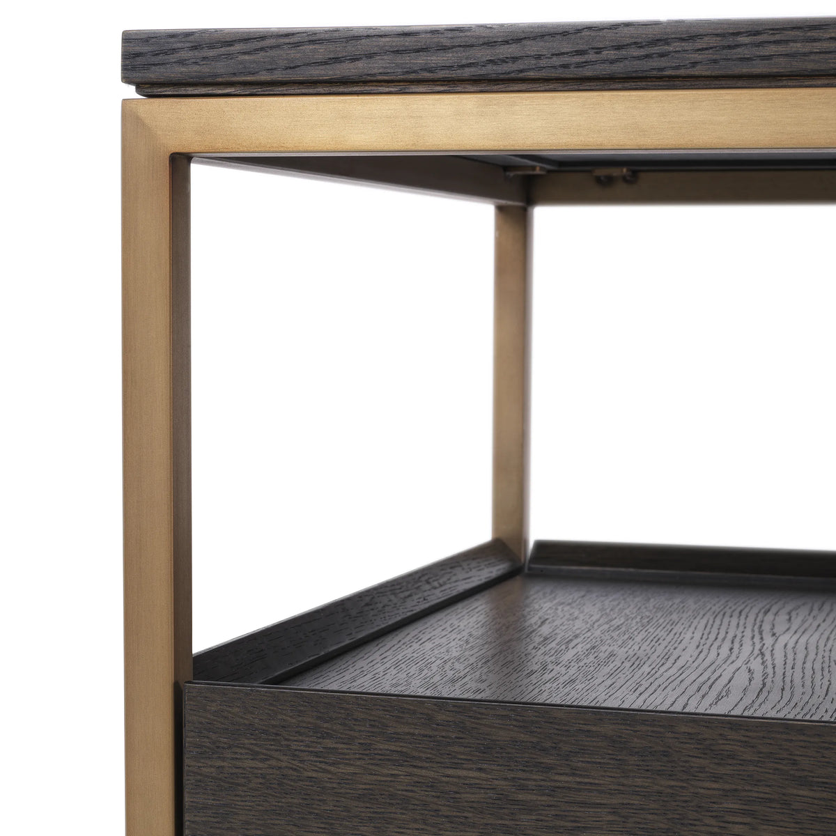Tv Cabinet Parker S - Mocha Straight Oak Veneer