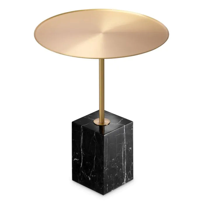 Side Table Cole - Black Marble