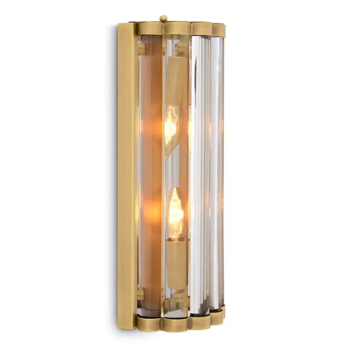 Wall Lamp Amalfi S - Antique Brass Finish