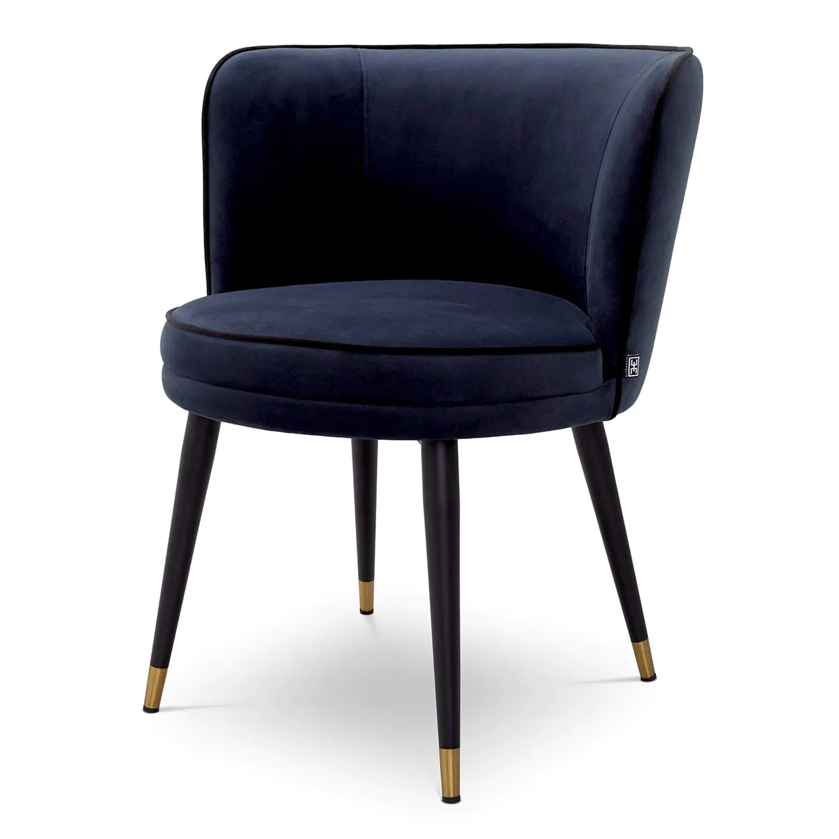 Dining Chair Grenada - Savona Midnight Blue Velvet