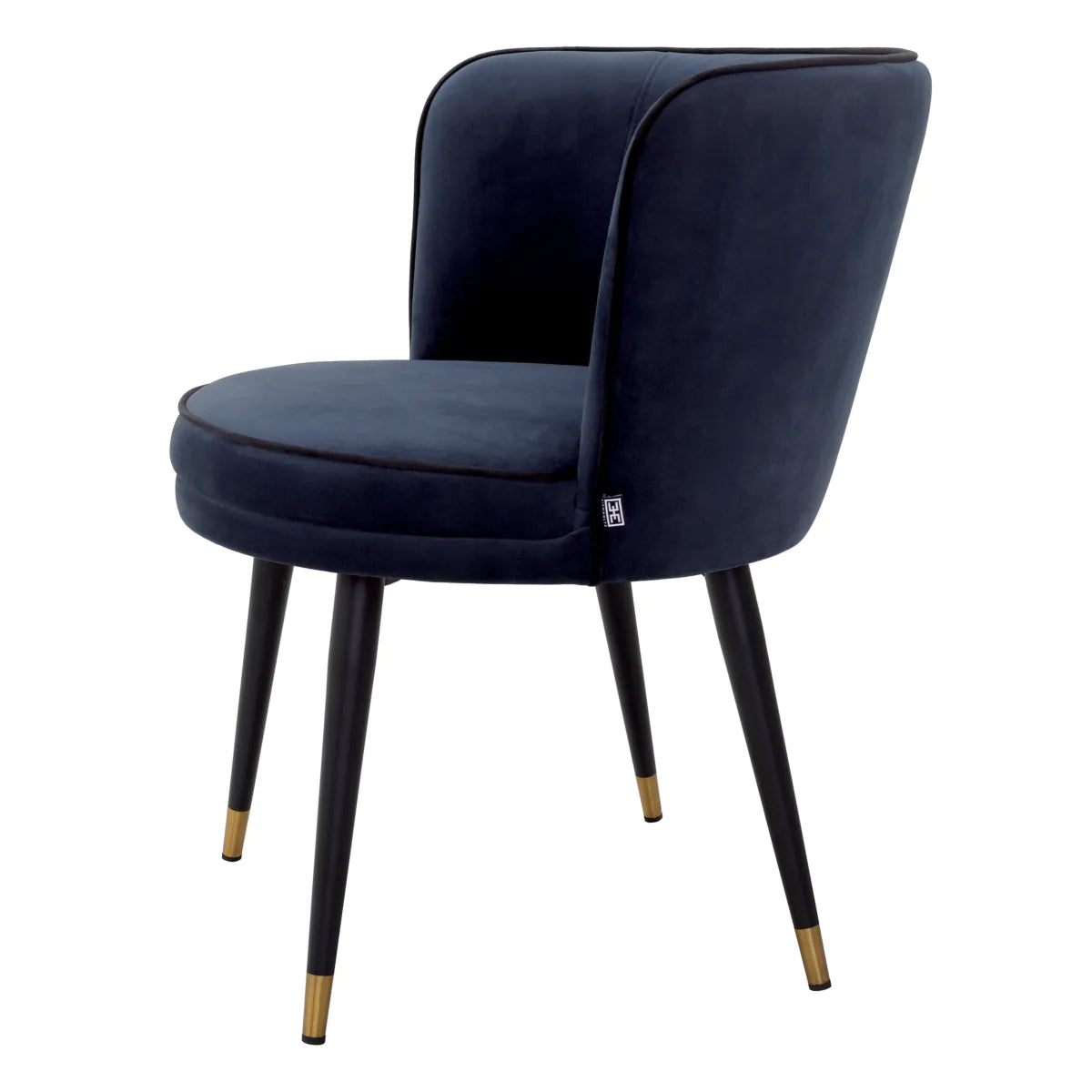 Dining Chair Grenada - Savona Midnight Blue Velvet