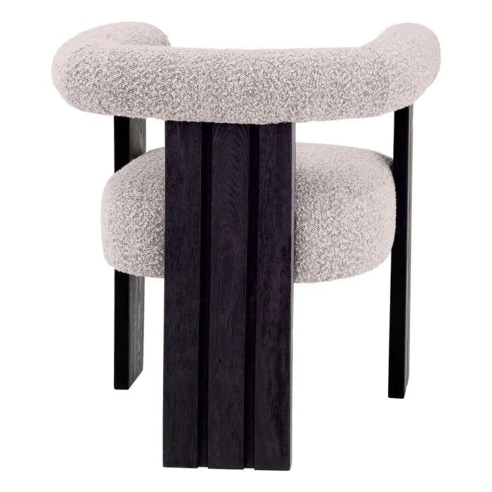 Dining Chair Percy - Bouclé Grey