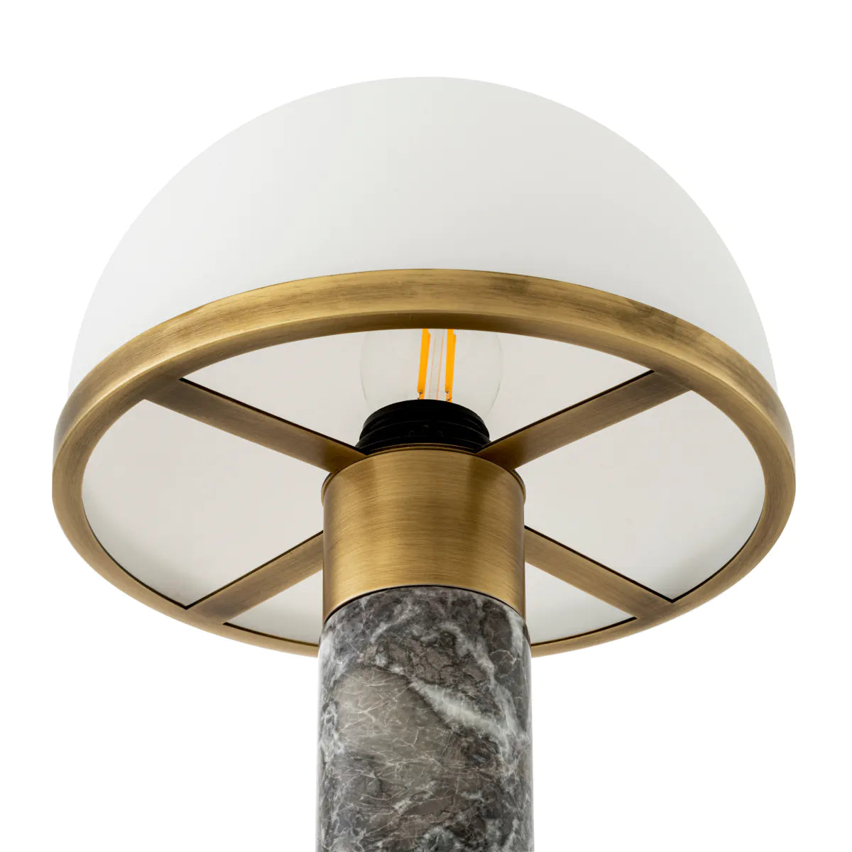 Table Lamp Ziegèl - Grey Marble