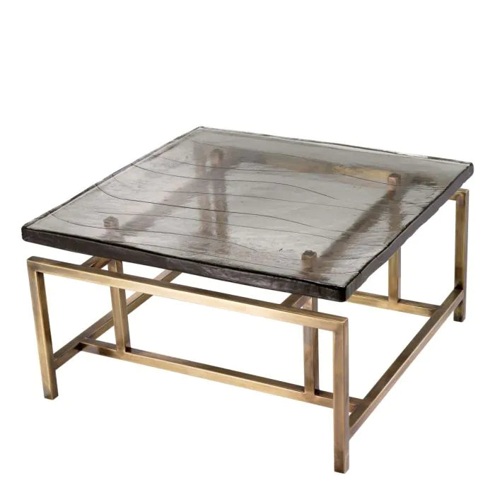 Coffee Table Schlumberg - Vintage Brass Finish