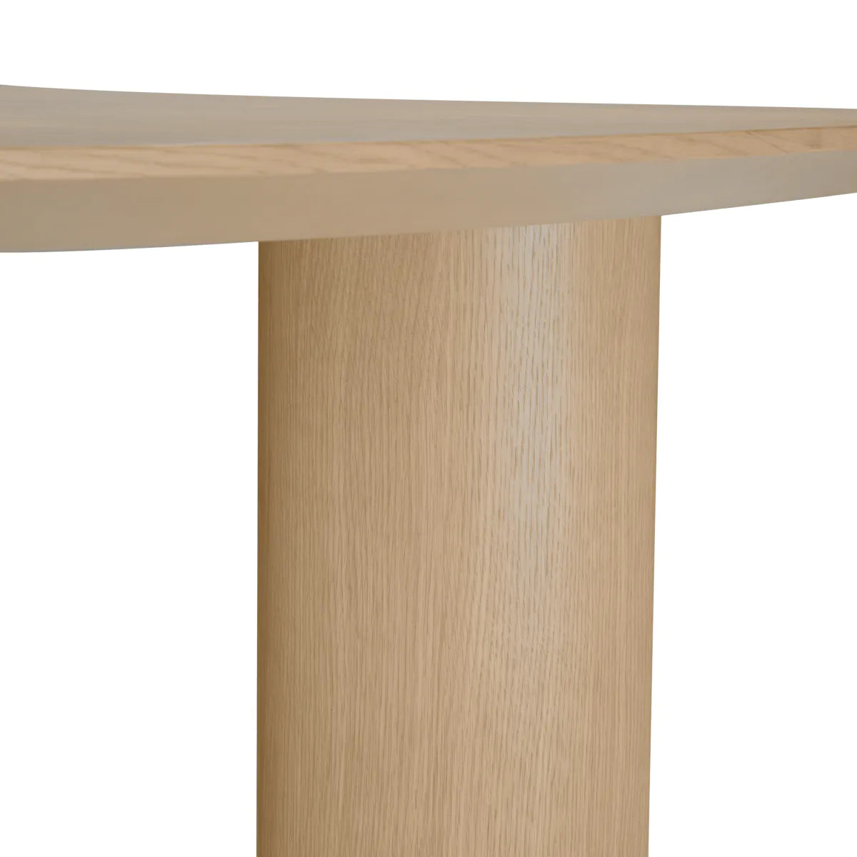 Dining Table Bergman L - Natural Oak Veneer