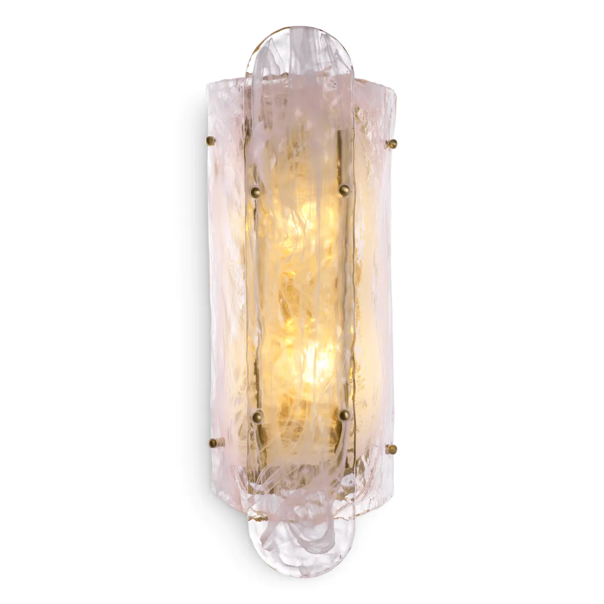 Wall Lamp Ginnis - Antique Brass Finish