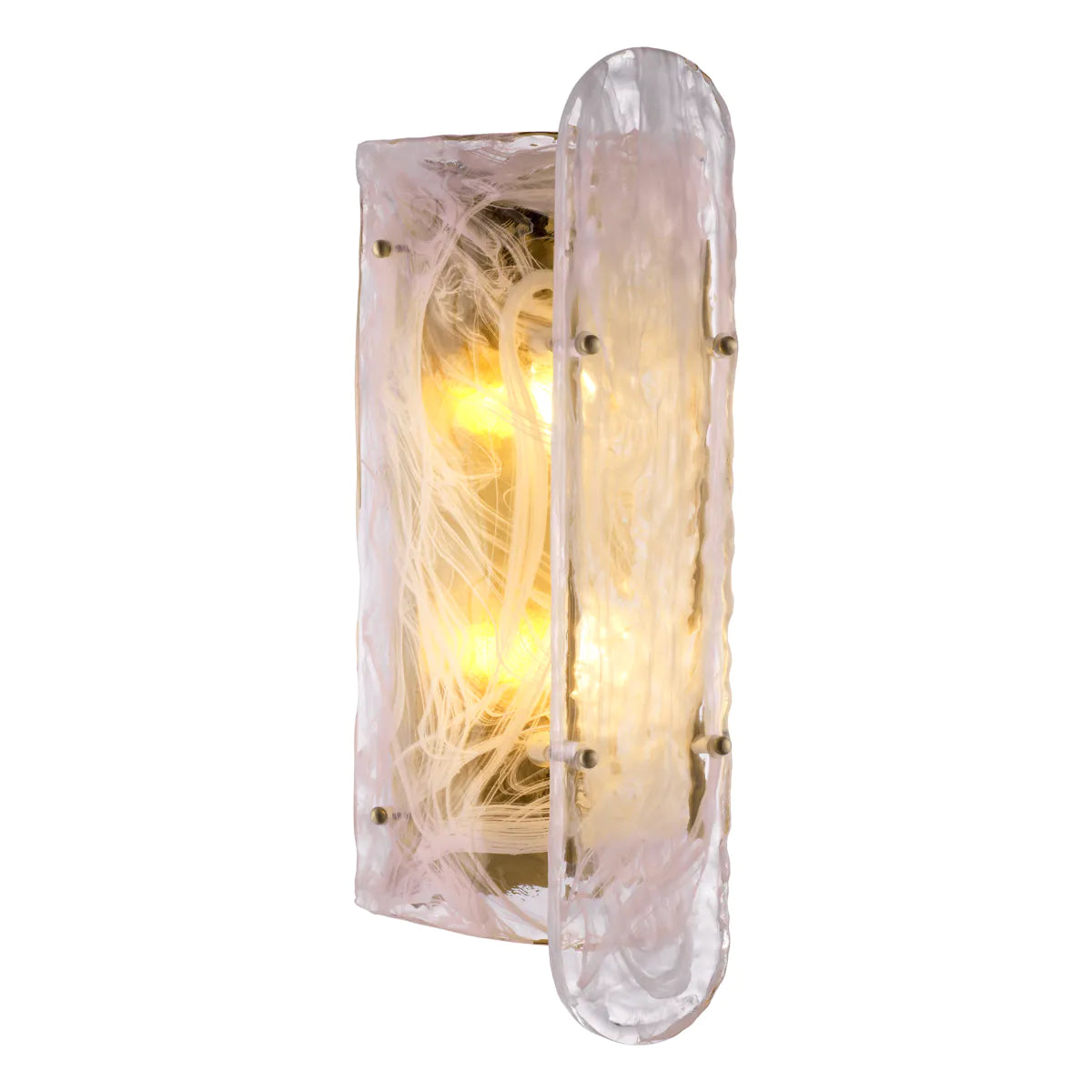 Wall Lamp Ginnis - Antique Brass Finish