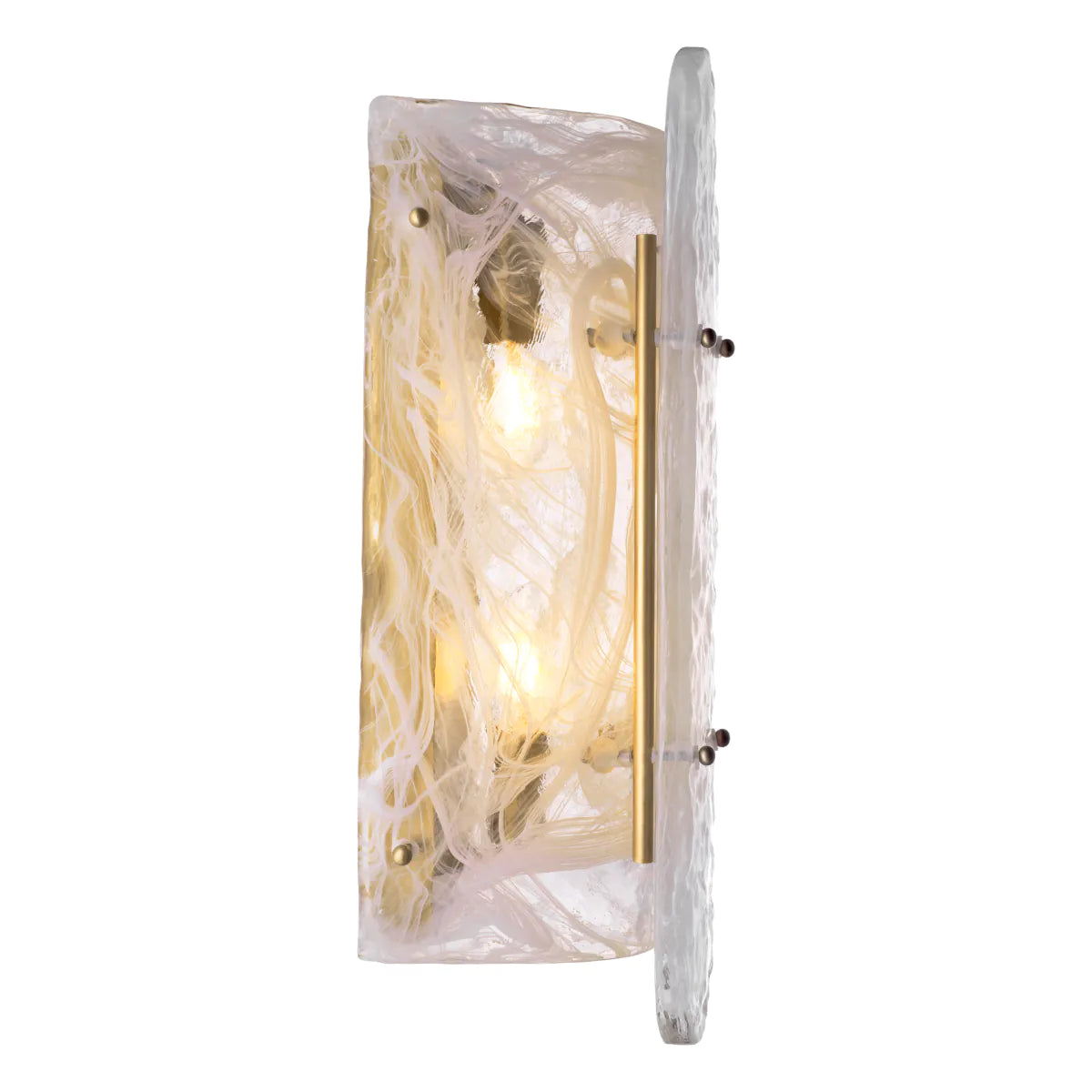 Wall Lamp Ginnis - Antique Brass Finish