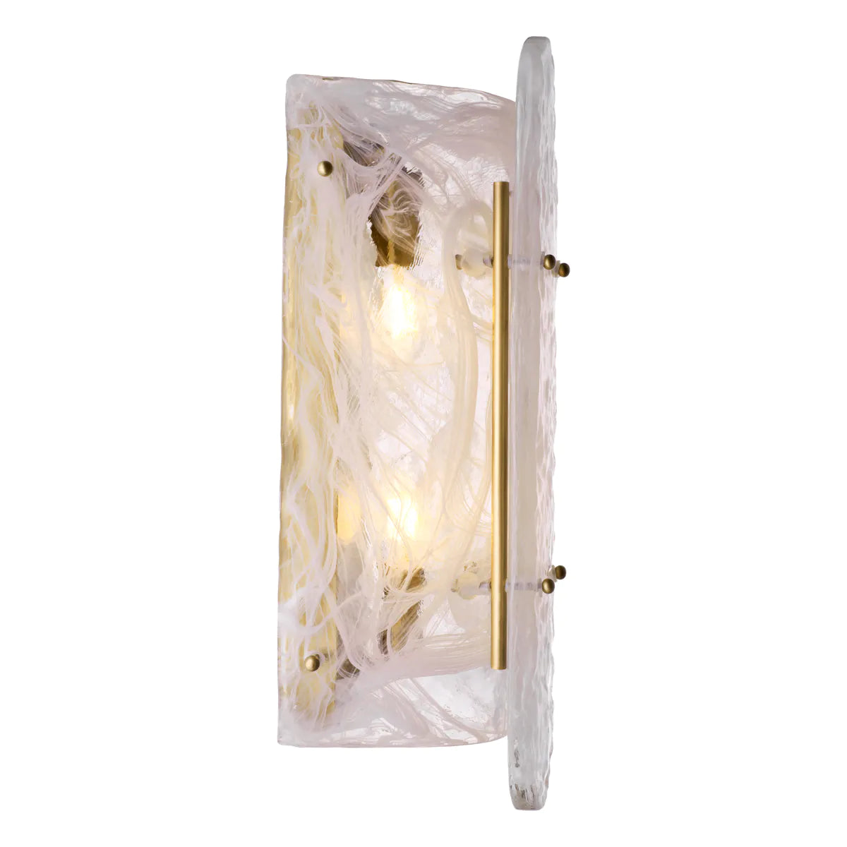 Wall Lamp Ginnis - Antique Brass Finish