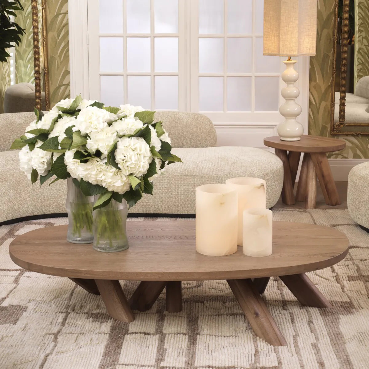 Side Table Bayshore - Oak Wood