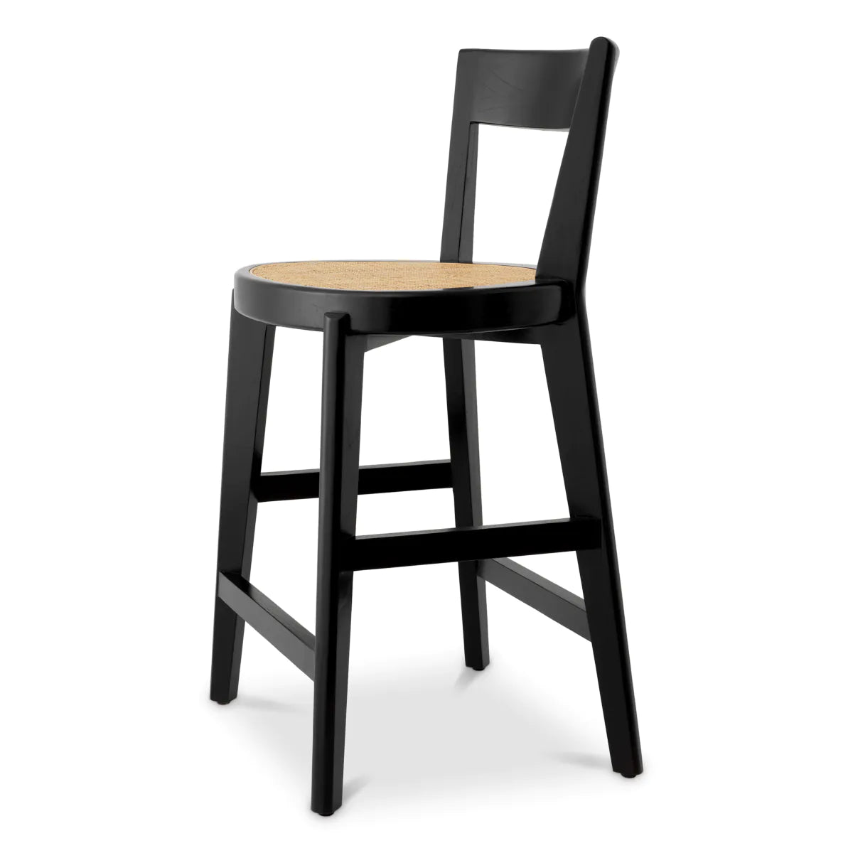 Counter Stool Alvear - Classic Black Finish