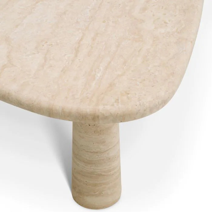 Side Table Larino L - Travertine