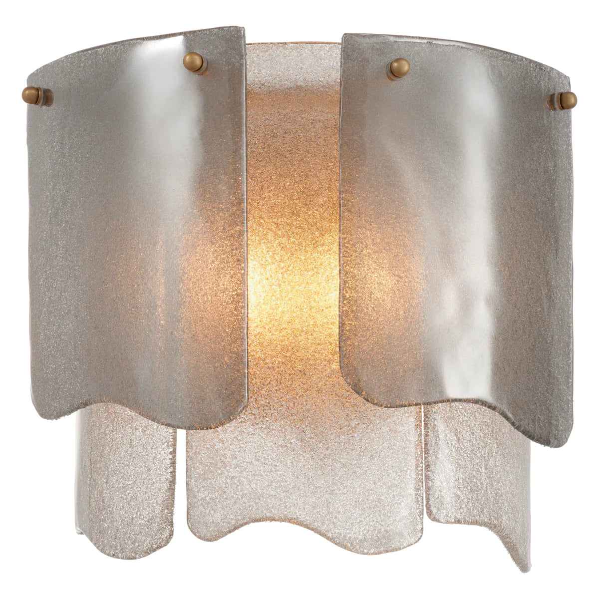 Wall Lamp Asinara - Smoke Glass