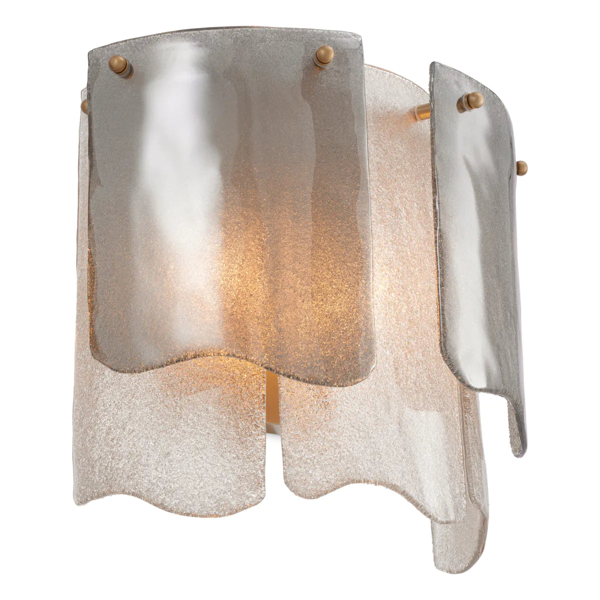 Wall Lamp Asinara - Smoke Glass