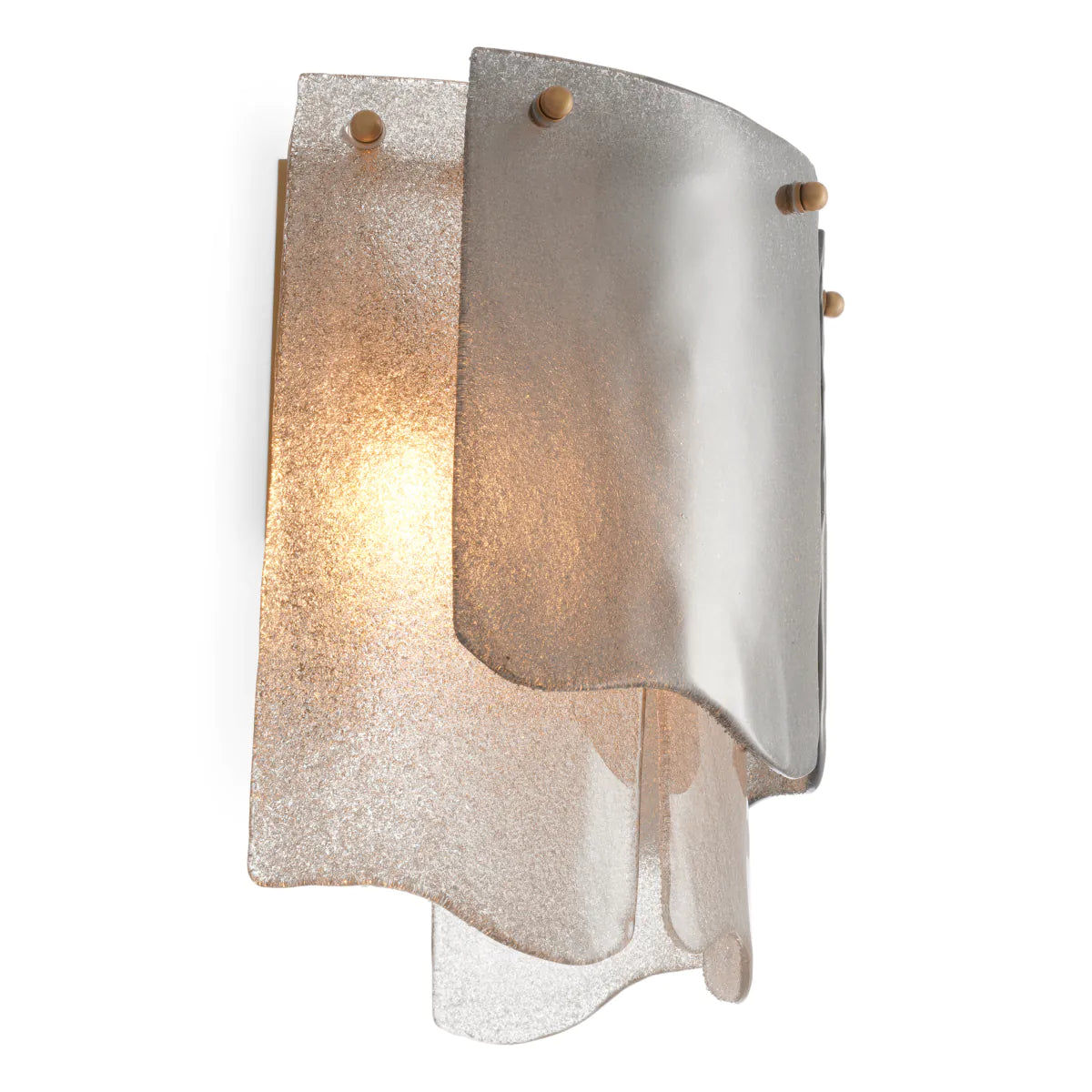 Wall Lamp Asinara - Smoke Glass