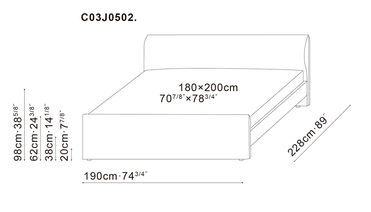 Era King Bed 1800*2000