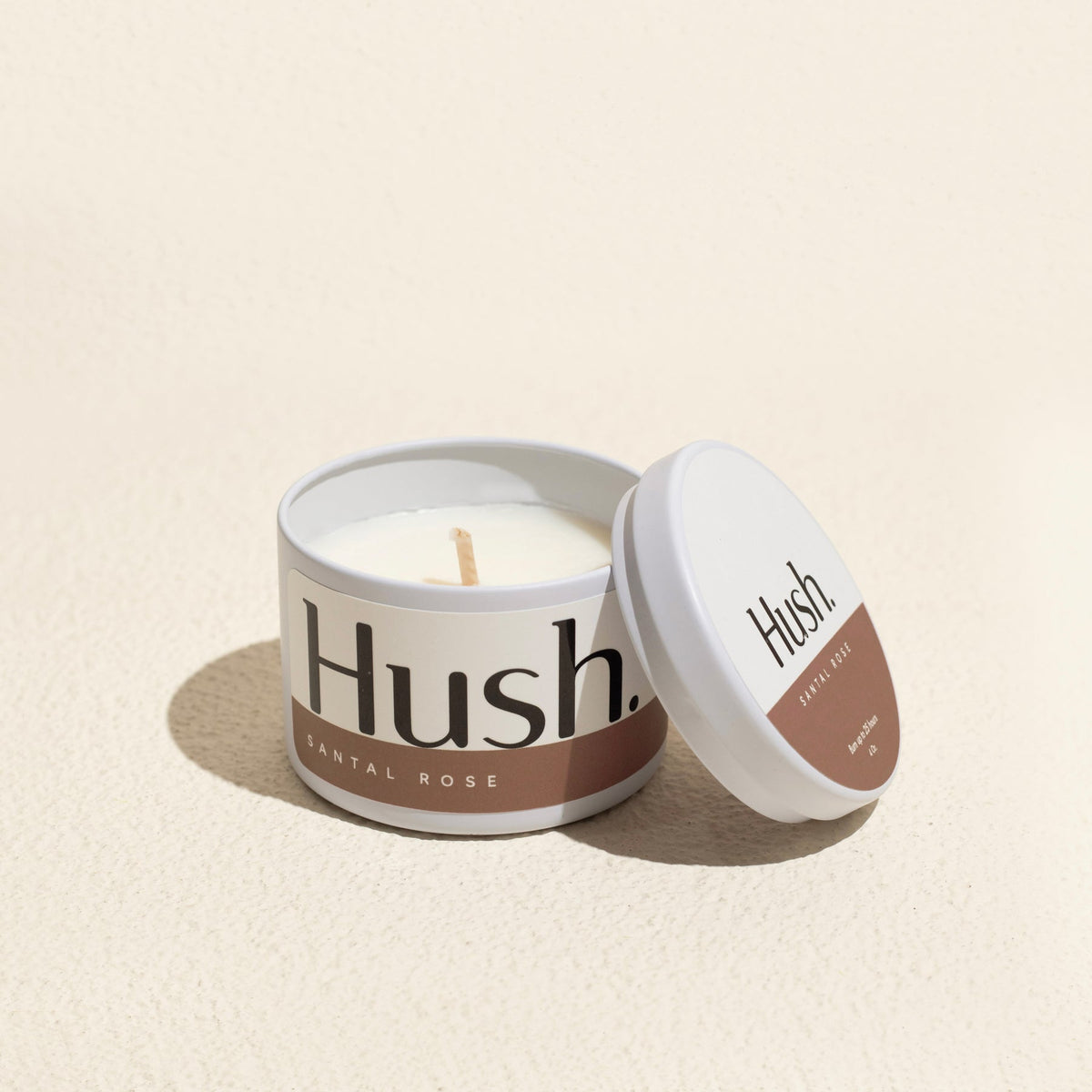 Hush 4oz Santal Rose Candle