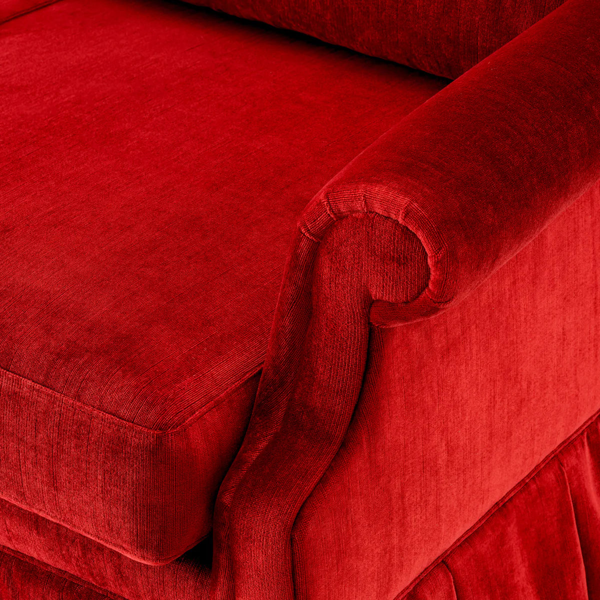 Sofa Verplanck - Wrey Velvet Red