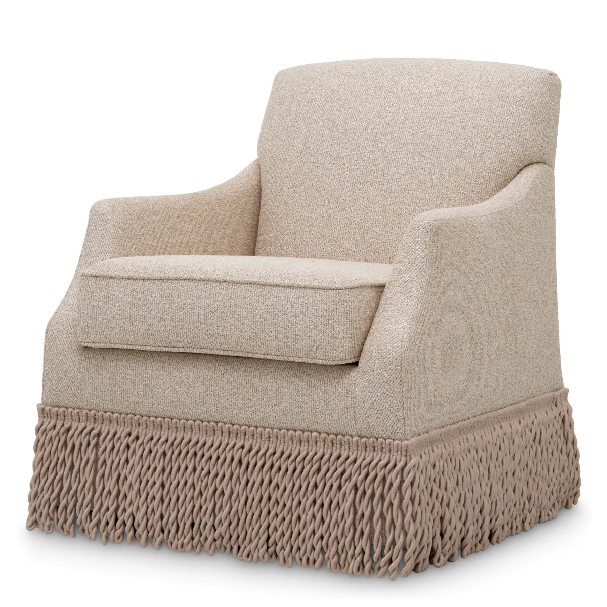 Swivel Chair Madison - Palmer Beige | Swivel Base