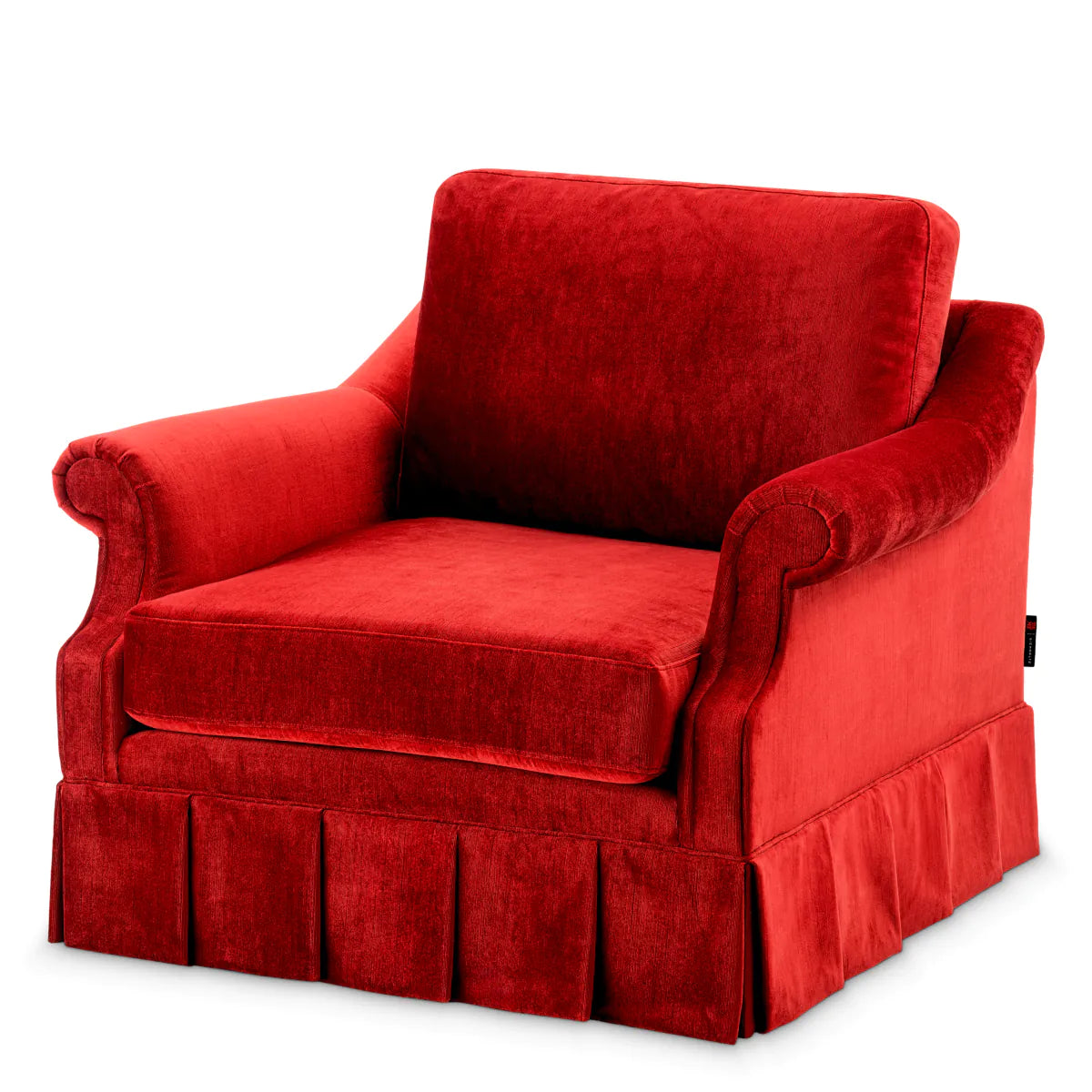 Chair Verplanck - Wrey Velvet Red