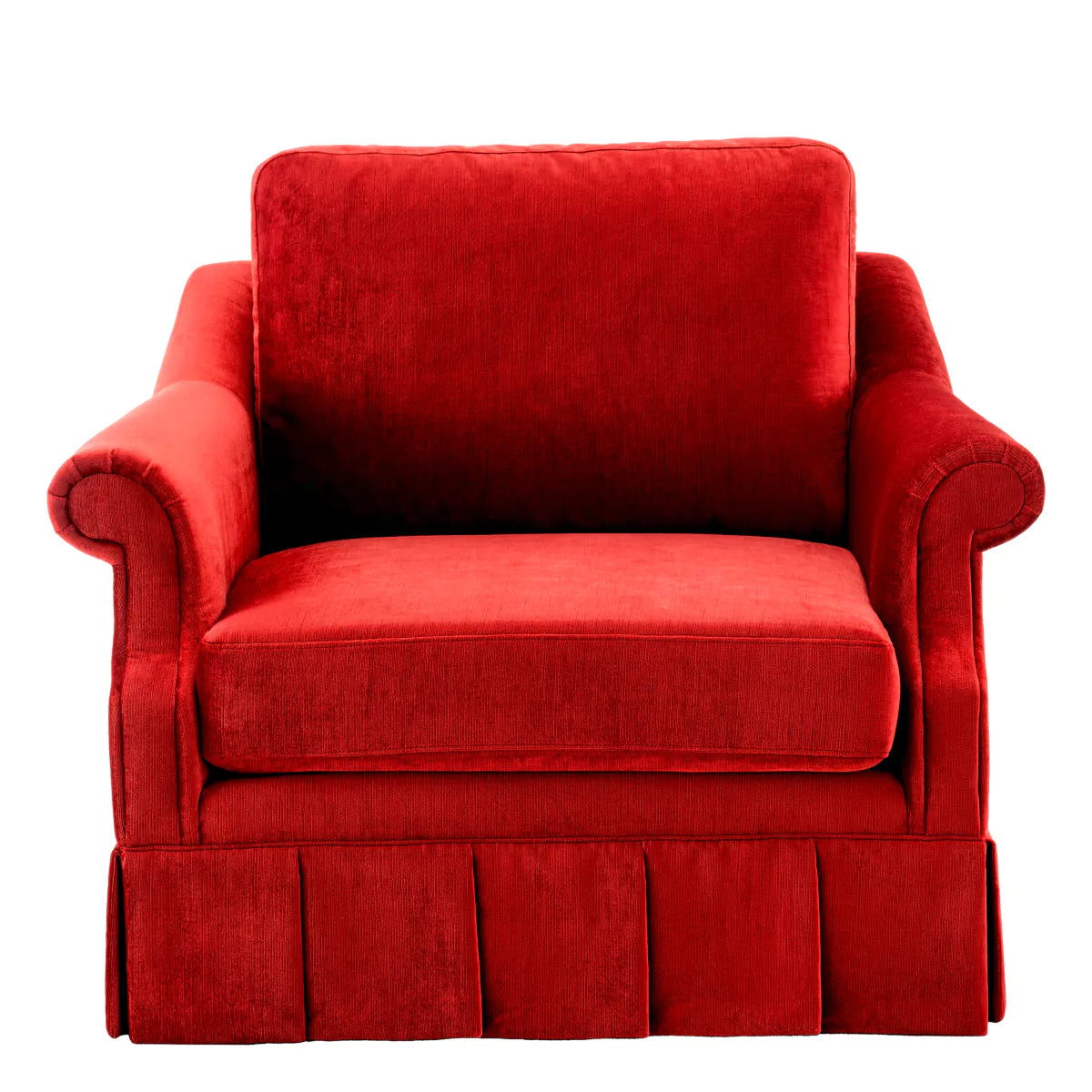 Chair Verplanck - Wrey Velvet Red