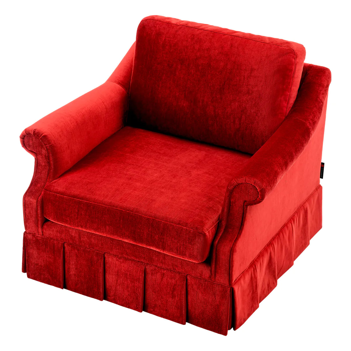 Chair Verplanck - Wrey Velvet Red