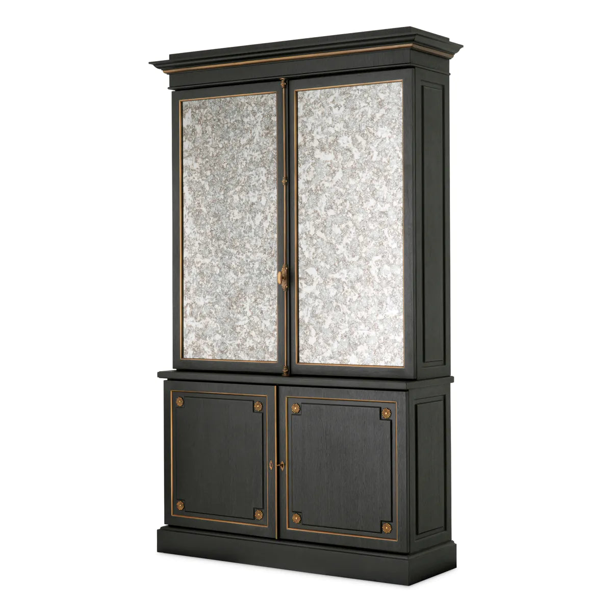 Bar cabinet Kellam - Black finish