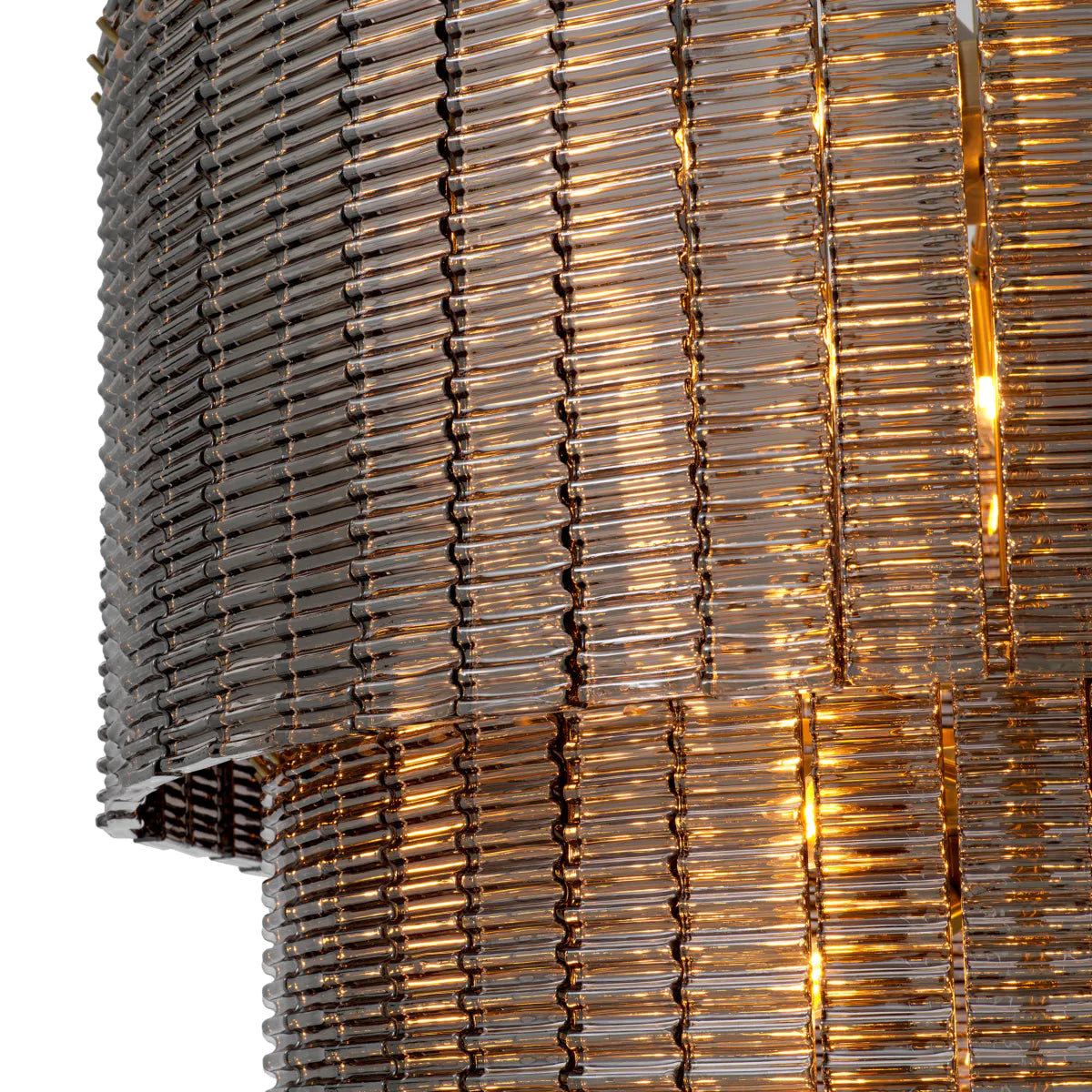 Chandelier Imperial Double - Brushed Brass Finish