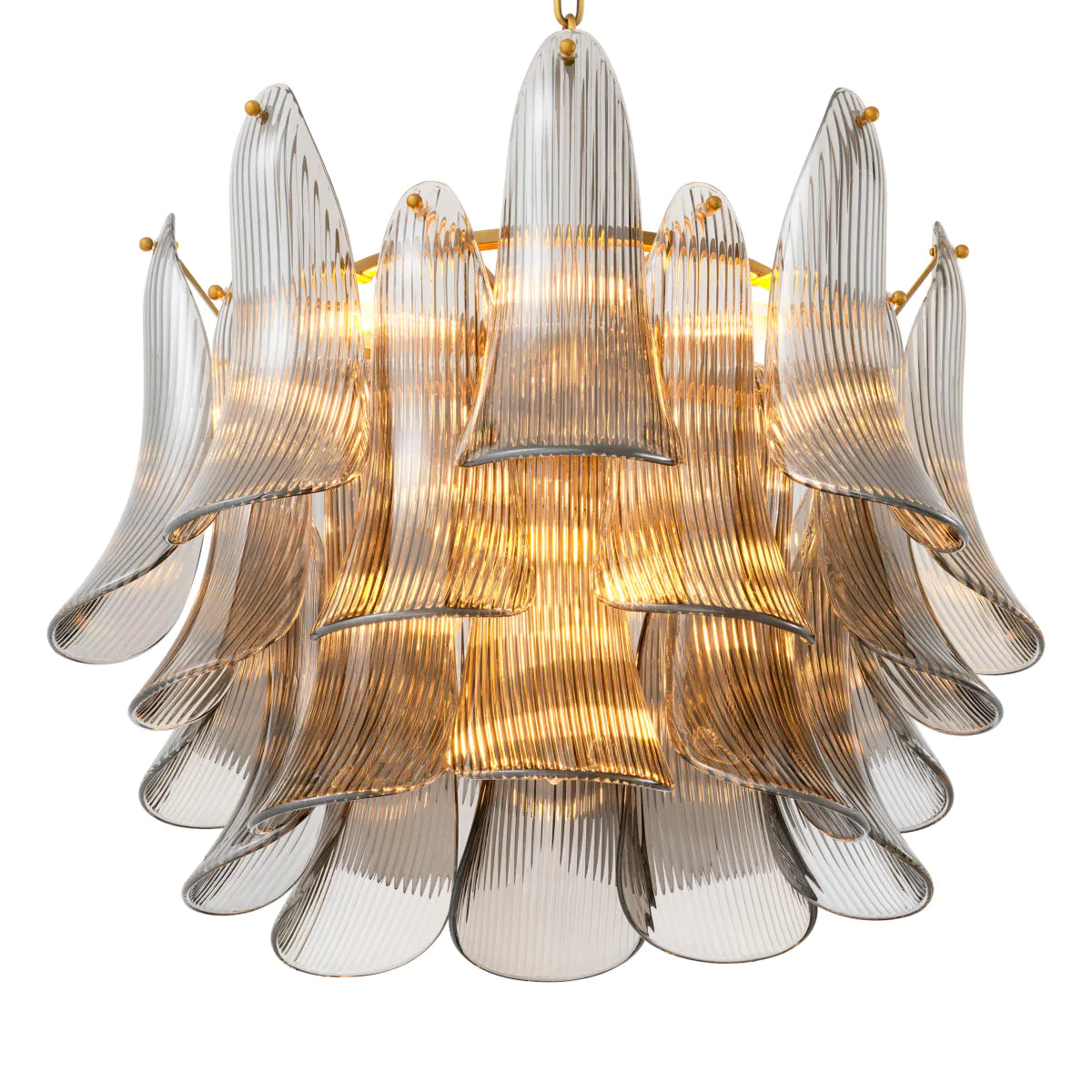 Chandelier Amun - Brushed Brass Finish