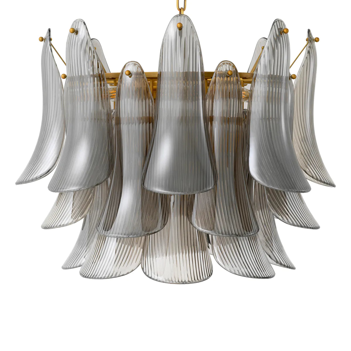 Chandelier Amun - Brushed Brass Finish