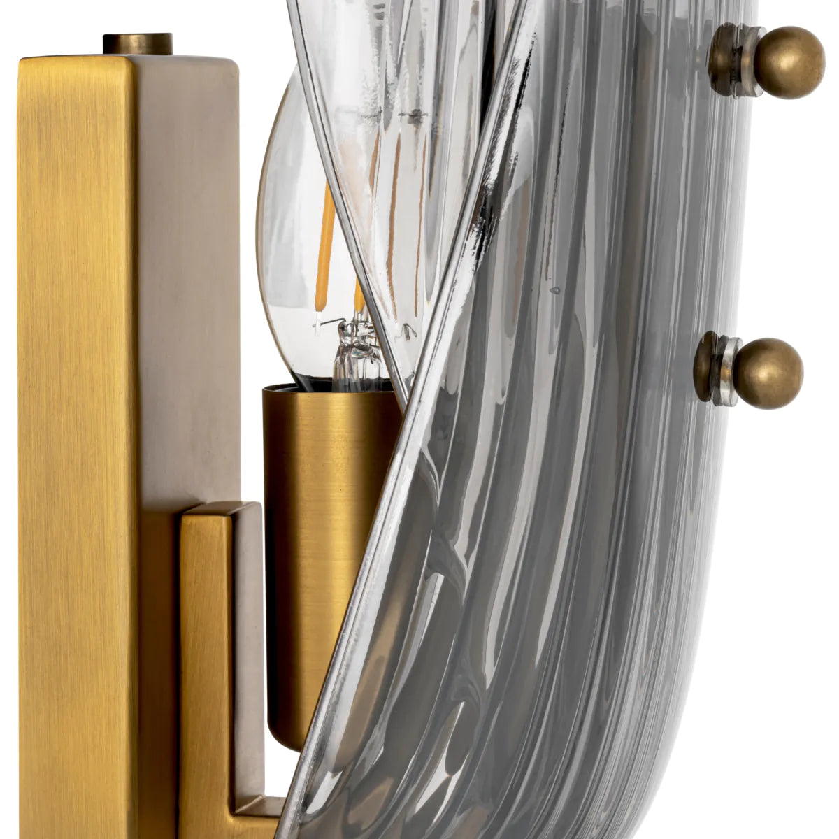 Wall Lamp Amun - Brushed Brass Finish