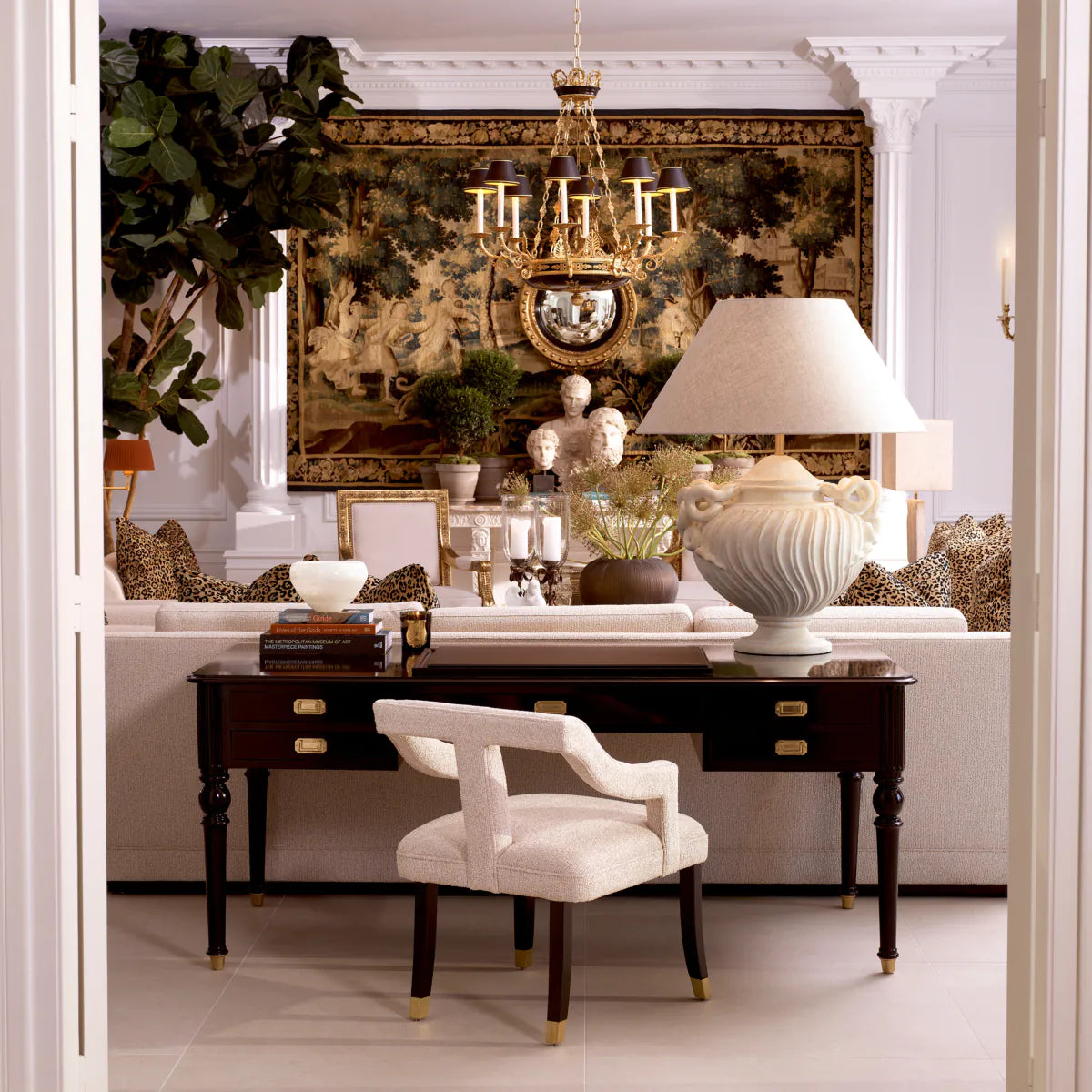 Table Lamp Antonine - Antique Look