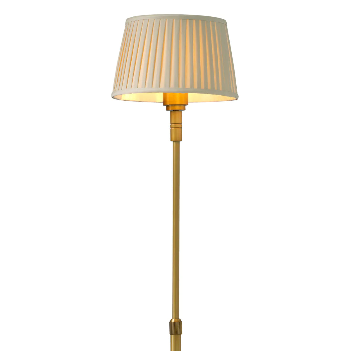 Floor Lamp Tryon - Antique Brass Finish