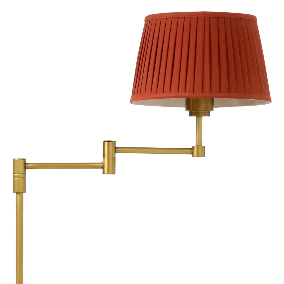 Floor Lamp Corbin - Antique Brass Finish